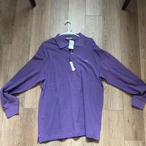 Large purple vineyard vines long sleeve shirt